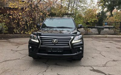 Lexus LX570 — комплекс работ, видео