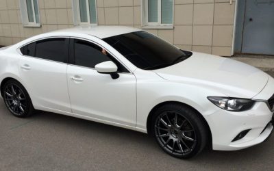 Mazda 6 — установка двойных стекол на автомобиль