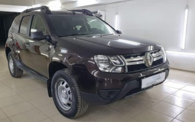 Renault Duster — бронирование лобового стекла пленкой Armolan, бронирование кузова и тонировка стекол