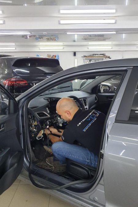 Hyundai Creta — установка автосигнализации StarLine на автомобиль