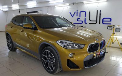 BMW X2 — тонировка стекол пленкой Llumar