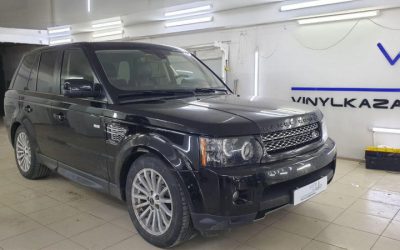 Rang Rover — атермальная тонировка лобового стекла, тонировка боковых и задних стекол пленкой Carbon