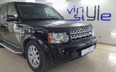 Land Rover Discovery — замена лампочек ближнего света и габаритов в Казани