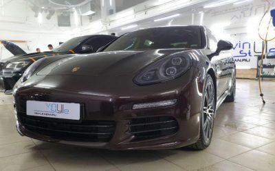 Porsche Panamera — комплекс работ по стайлингу, улучшению интерьера и установке допоборудования