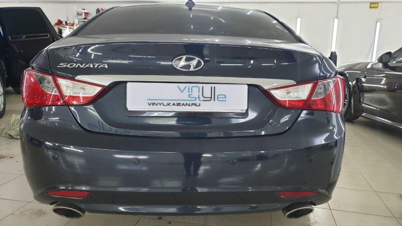 Hyundai Sonata — установка парктроников