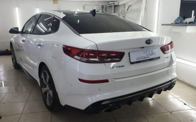 Kia Optima — тонировка стекол автомобиля пленкой Ultra Vision 95%