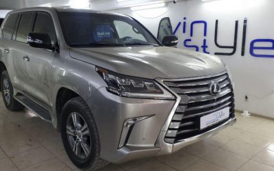 Lexus LX 450D — установка охранного телематического комплекса StarLine S96