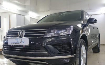 Volkswagen Touareg — комплекс работ от автостудии Vinyl Style