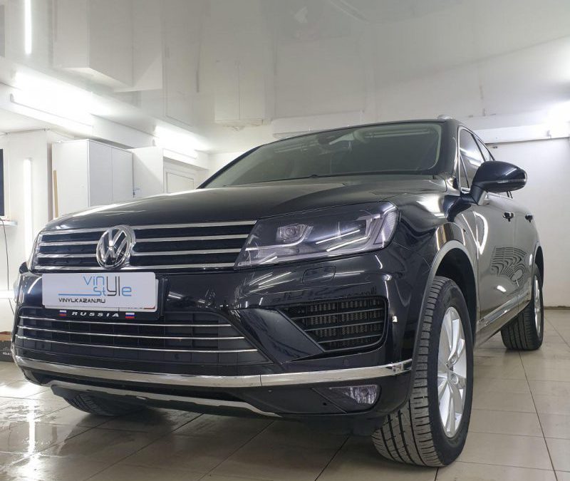 Volkswagen Touareg — комплекс работ от автостудии Vinyl Style