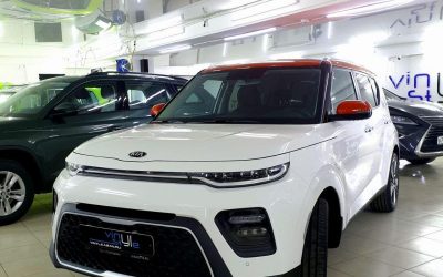 Kia Soul из салона сразу к нам на комплекс услуг