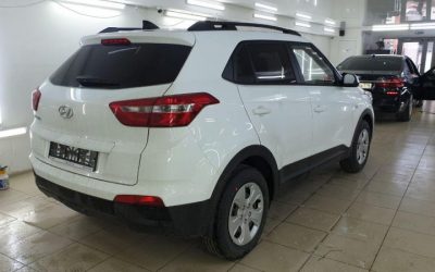 Hyundai Creta — тонировка задней полусферы пленкой Ultravision 95% затемнения