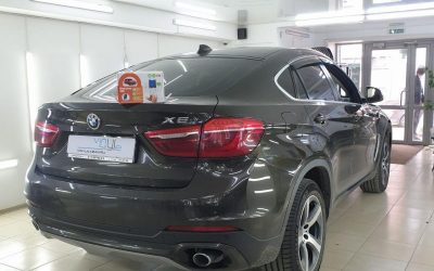 BMW X6 — установка охранного комплекса последнего поколения по выгодной цене Starline S96