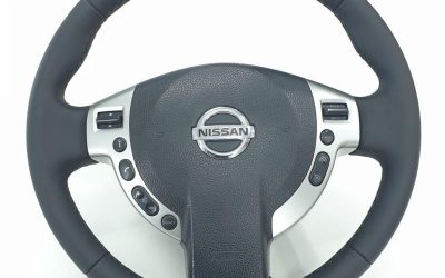 Перешив руля автомобиля Nissan QASHQAI кожей Nappa