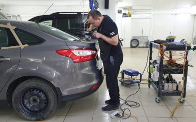 Ford Focus — полировка кузова и предпродажная подготовка