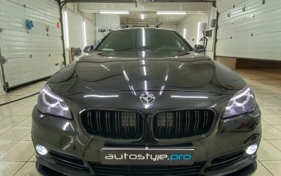 BMW 520 — установка злого выхлопа