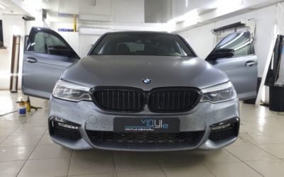 BMW 5 series и BMW GT320 — тонировка стекол пленкой UltraVision