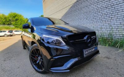 Mercedes GLE 350D преобразили в GLE 63 AMG — комплекс работ по доработкам автомобиля