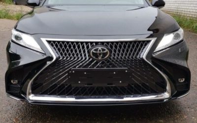 Установка и покраска обвеса в стиле Lexus для Toyota Camry V70