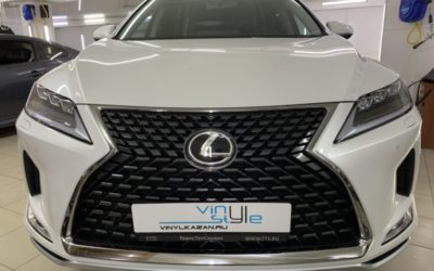 Lexus RX300 — полировка кузова, бронирование полиуретановой пленкой, нанесение керамики, установка автосигнализации и тонировка стекол