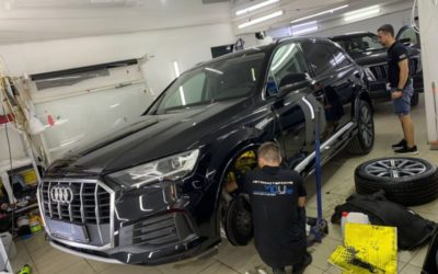 Audi Q7 — шумоизоляция автомобиля