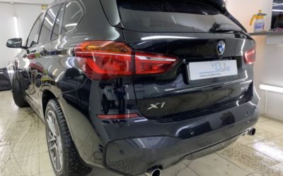 BMW X1 — ремонт вмятины без покраски