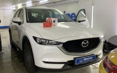 Mazda CX-5 — установили автосигнализацию StarLine A93 и камеру заднего вида