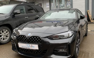 BMW 420D — легкая полировка кузова и бронирование полиуретановой пленкой