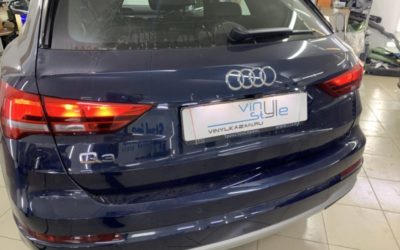 Audi Q3 — установили камеры переднего и заднего вида и омыватель камеры