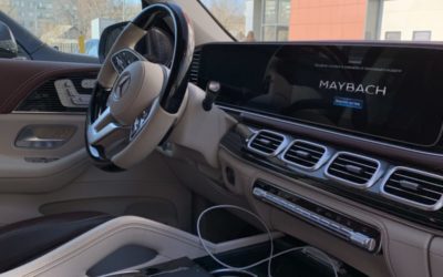 Роскошный внедорожник Mercedes-Maybach GLS 600 — бронирование кузова полиуретановой пленкой