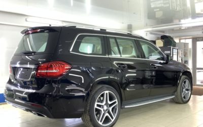 Освежили Mercedes GLS 350 — полировка кузова и нанесение керамики