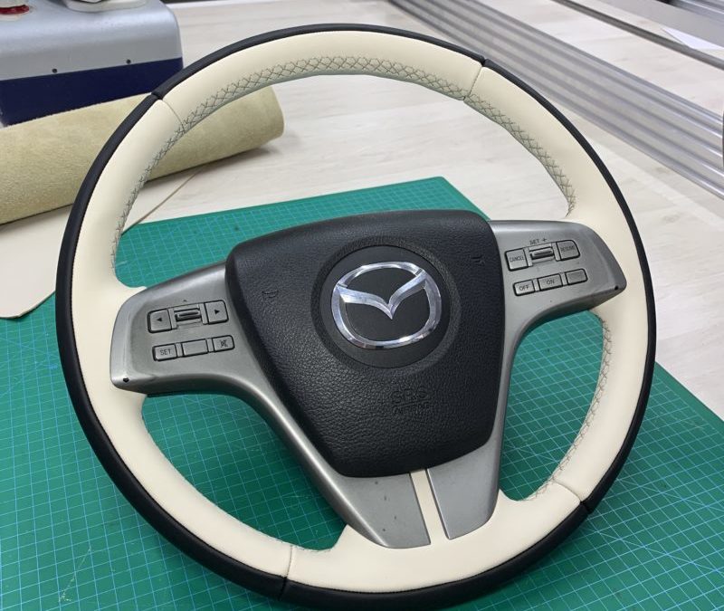 Перетяжка руля автомобиля Mazda 6