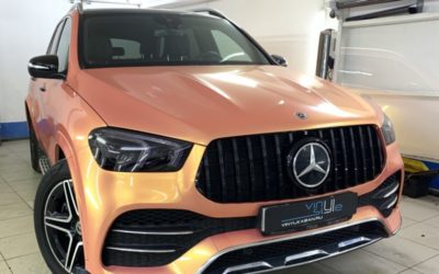 Замена решетки на автомобиле Mercedes GLE