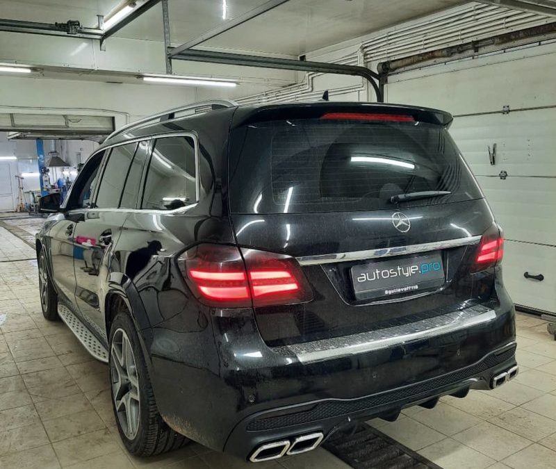 Mercedes GLS 350CDI(x166) 3.0D — Stage2 📈 до 320лс/710Нм,  удалили всю экологию, физически и программно, замени диффузор и выхлоп