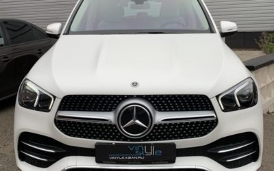 Mercedes GLE — бронирование матовой полиуретановой плёнкой Llumar