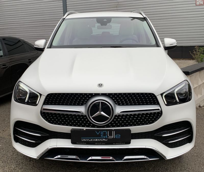 Mercedes GLE — бронирование матовой полиуретановой плёнкой Llumar