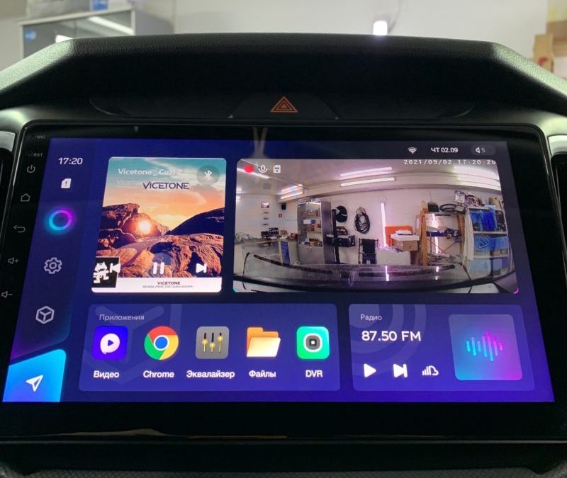 Hyundai Creta 2021 года — вместо штатного ГУ установили 10-дюймовую мультимедиа с максимальным объёмом памяти: 128 GB внутренней и 6 GB оперативной