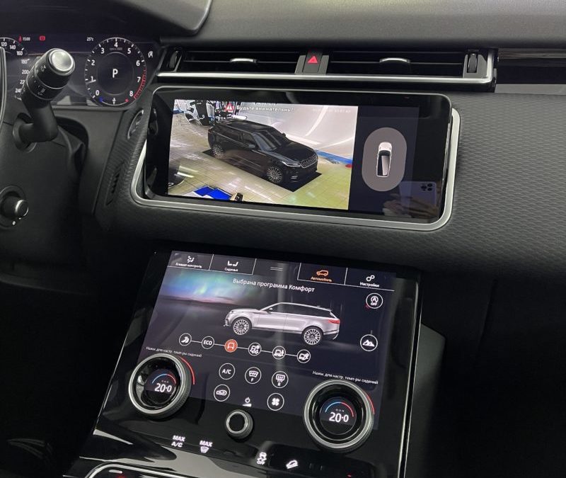 Range Rover Velar 2019 года — установка системы кругового обзора 360°