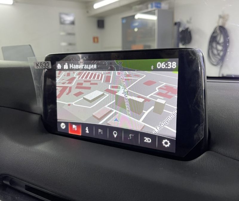 Mazda CX-5, 2021 года — дооснастили штатное головное устройство модулем Android