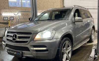 Mercedes GL 350 — ремонт пневмоподвески автомобиля