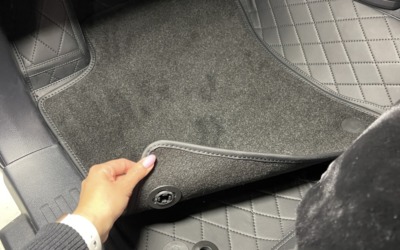 Toyota Land Cruiser Prado — пошив комплекта 3D ковров в салон и багажник