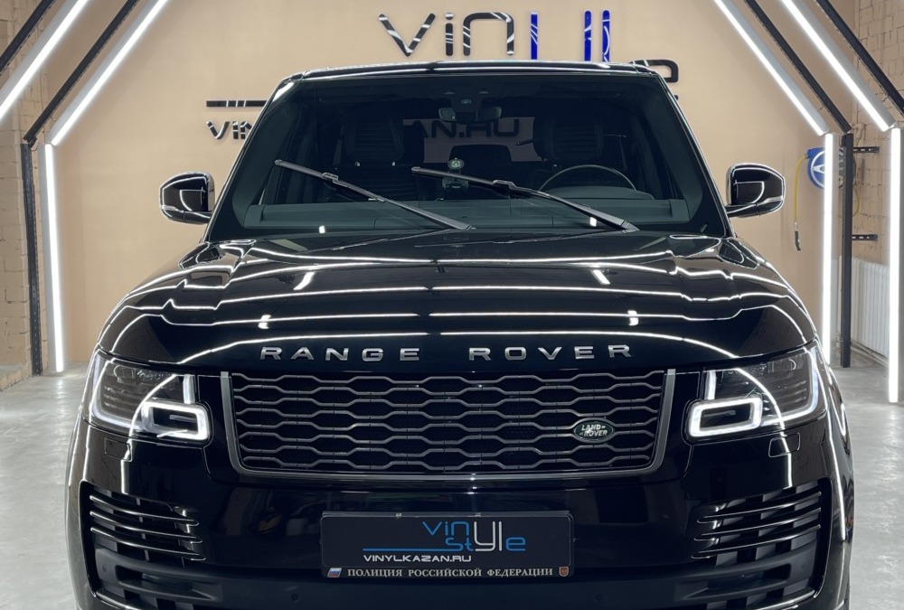 Range Rover — полировка кузова и нанесение керамического покрытия