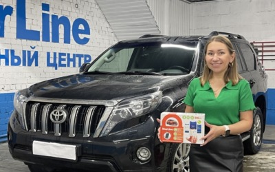 Установили топовую охранную систему StarLine S96 V2 со встроенным GSM модулем Toyota Land Cruiser Prado 150