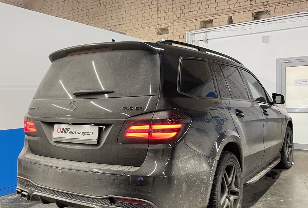 Mercedes GLS 350d — отключили программно систему AdBlue