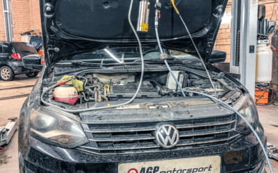 Volkswagen Polo — пропуски зажигания, эндоскопия двигателя, чистка форсунок