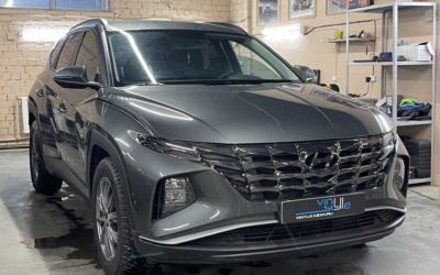 Установили электропривод крышки багажника на автомобиль Hyundai Tucson 2022 года выпуска