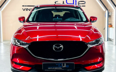 Mazda CX-5 — полировка кузова, бронирование зон риска и нанесение керамики по акции
