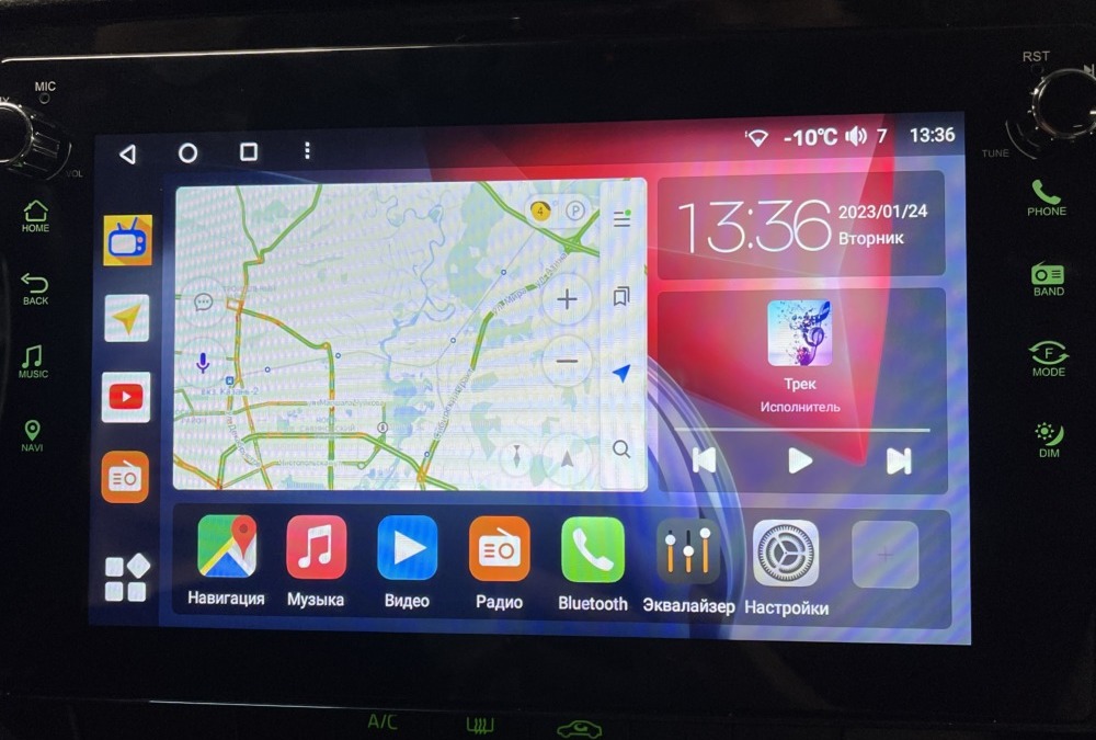 Skoda Octavia A7 — установили большую мультимедиа на базе Android