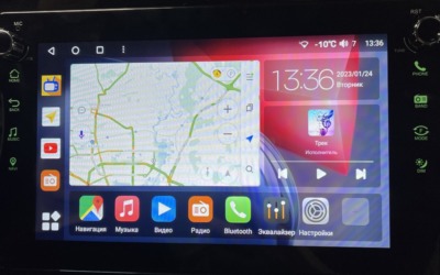 Skoda Octavia A7 — установили большую мультимедиа на базе Android