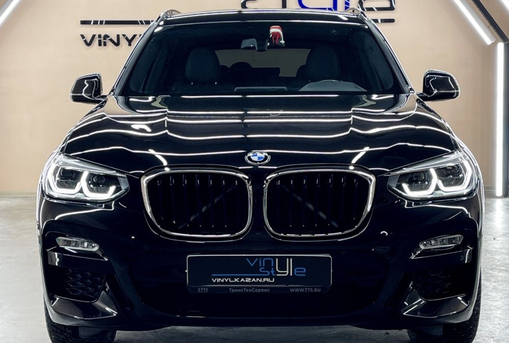 BMW X3 — полировка кузова с нанесением керамического состава