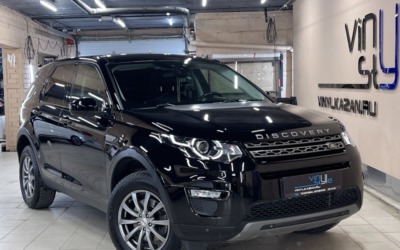 Полировка кузова Range Rover Discovery с нанесением керамического состава